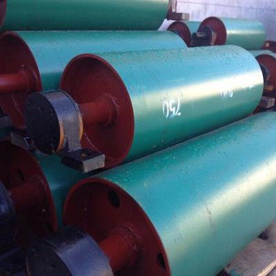 廠(chǎng)家直銷(xiāo)昌鑫噴漆碳鋼改向滾筒 無(wú)動(dòng)力導(dǎo)向滾筒帶式輸送機(jī)配件圖片_高清圖_細(xì)節(jié)圖